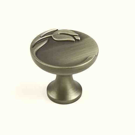 Century Hardware 24215-APH aged pewter hand polished cabinet knob