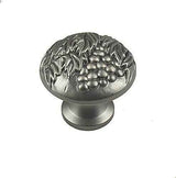 Century Hardware Vineyard cabinet knob in satin stainless, additional view