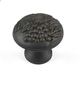 Century Hardware Vineyard cabinet knob in satin stainless, additional view