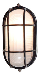 Access Lighting 20290-BL/FST black / frosted outdoor wall sconce