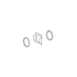 Von Duprin 10781310 satin bronze cylinder mounting package