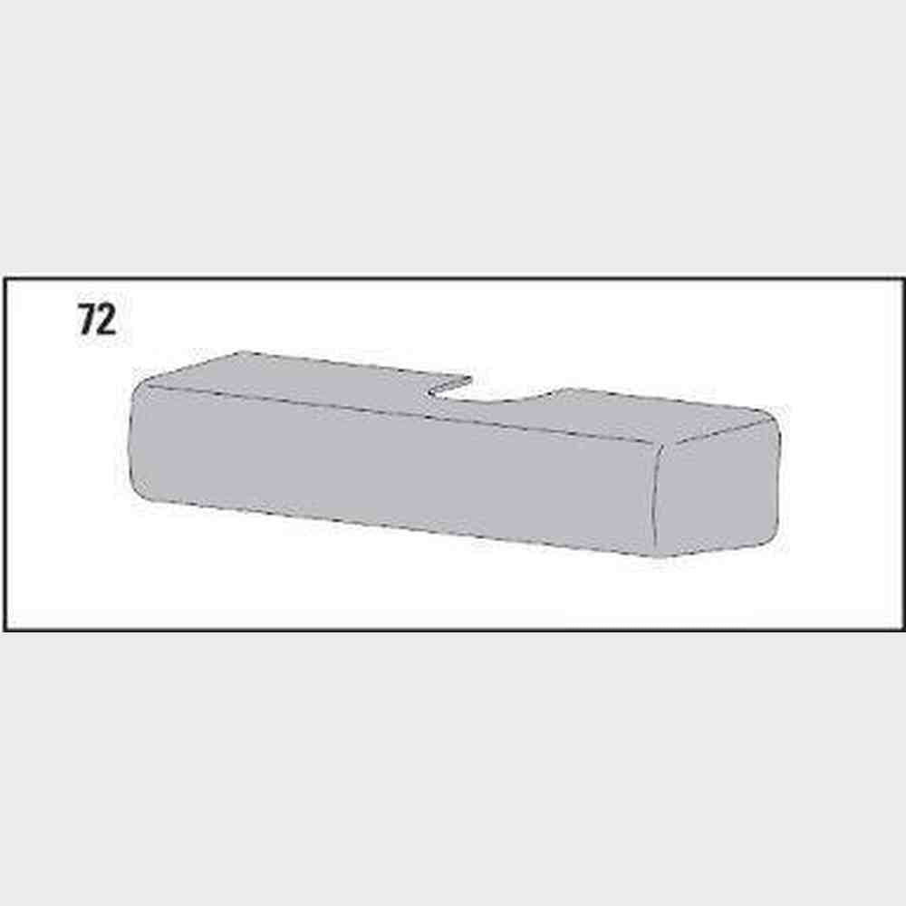 LCN 126072AL aluminum door closer plastic cover