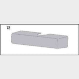LCN 126072DKBRZ dark bronze door closer plastic cover
