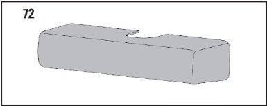 LCN 1260 door closer plastic cover, additional view