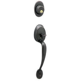 Schlage F62-PLY-GEO Plymouth Double Cylinder Handleset