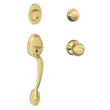 Schlage F62-PLY-GEO Plymouth Double Cylinder Handleset