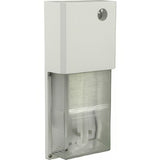 Dabmar Lighting W2001-W white outdoor wall light fixture