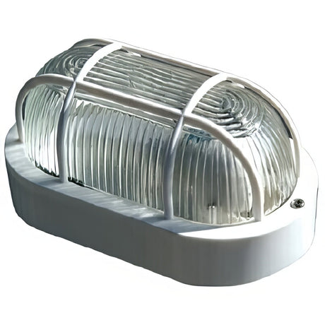 Dabmar Lighting W2020-W white outdoor wall light fixture