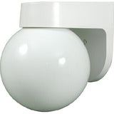 Dabmar Lighting W2200-W white outdoor wall light fixture