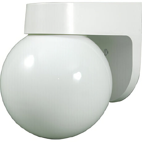 Dabmar Lighting W2200-W white outdoor wall light fixture