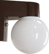 Dabmar Lighting W2820-L9-40K-BZ bronze outdoor wall light fixture