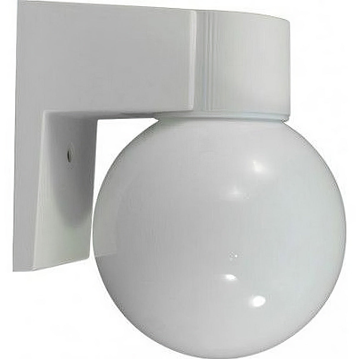 Dabmar Lighting W2820-W white outdoor wall light fixture