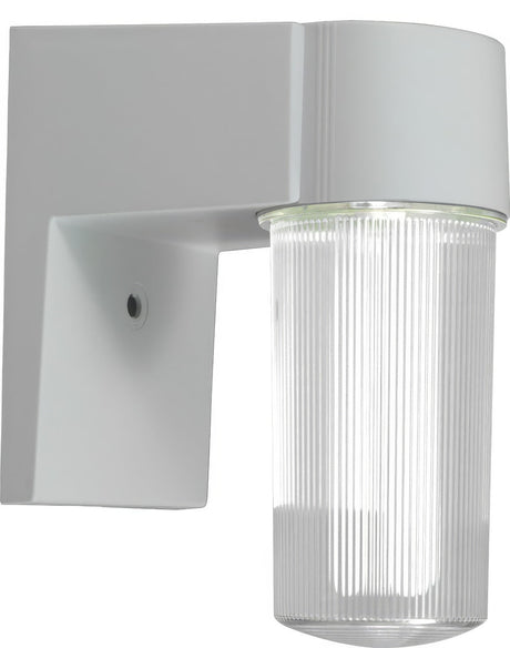 Dabmar Lighting W2850-W white outdoor wall light fixture