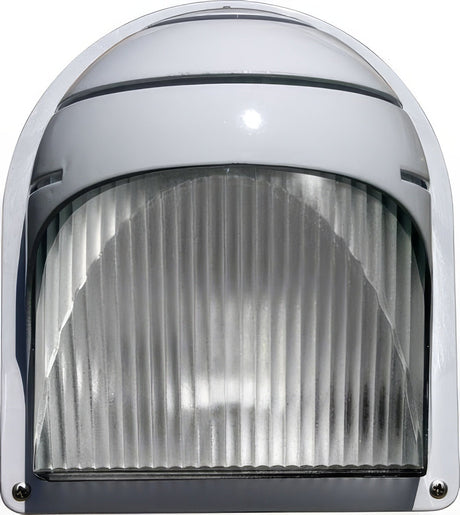 Dabmar Lighting W2970-L9-27K-W white outdoor wall light fixture