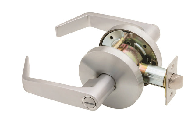 Falcon W301DAN626 satin chrome privacy door lever