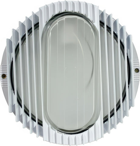 Dabmar Lighting W3050-L7-65K-W white outdoor wall light fixture