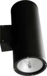 Dabmar Lighting W3700-L12-50K-B black outdoor wall light fixture