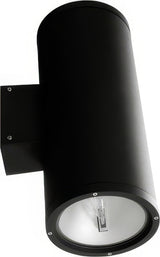 Dabmar Lighting W3700-L9-65K-B black outdoor wall light fixture