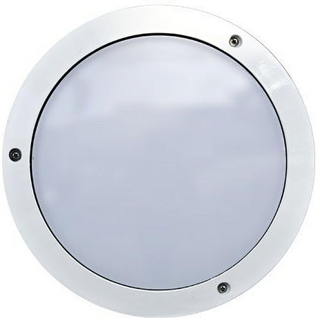Dabmar Lighting W3986-W white outdoor wall light fixture