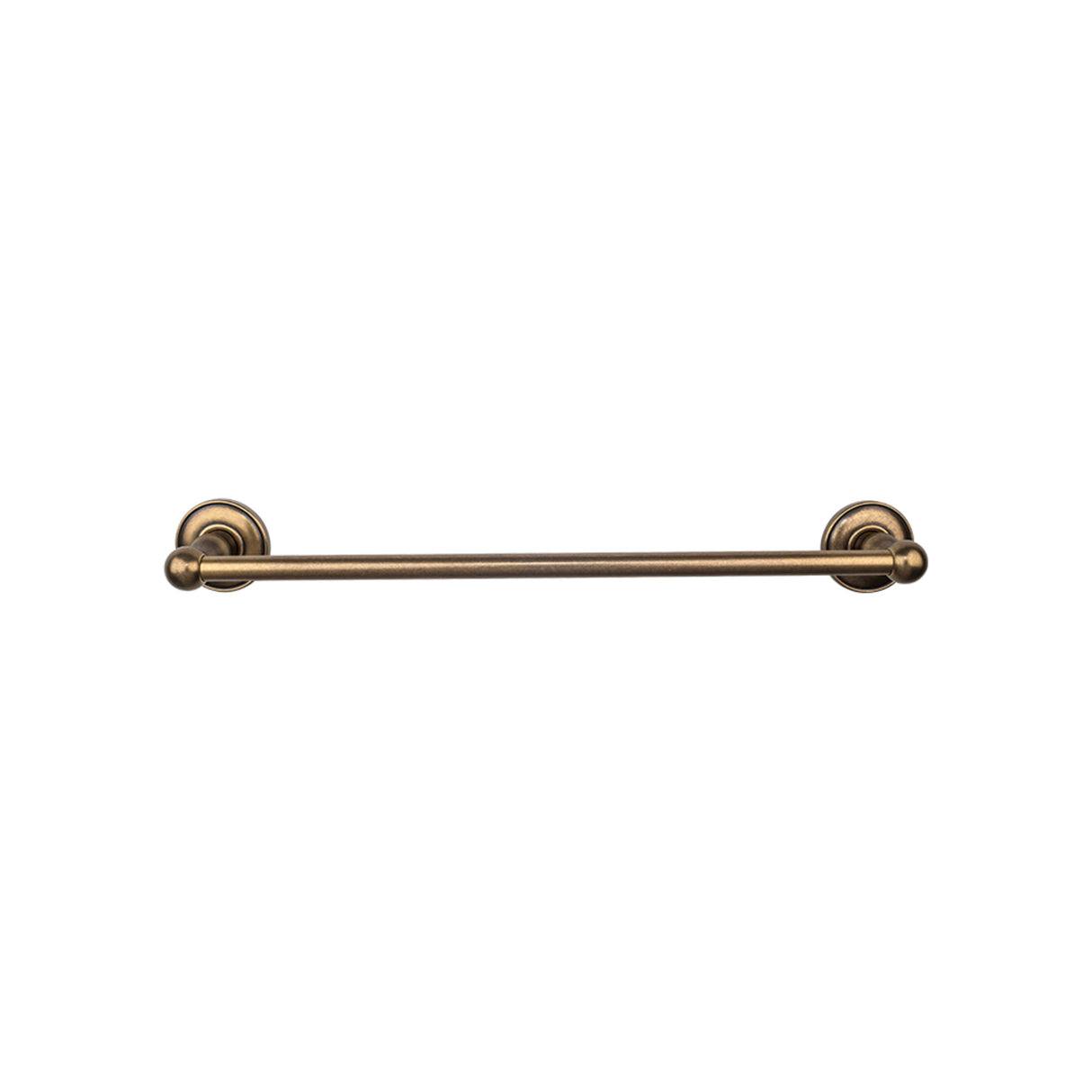 Top Knobs ED8GBZD TOP BATH (R) Edwardian Bath Single 26 1/2" Wall Mounted Towel Bar German Bronze