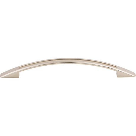 Top Knobs TK620PN Tango Cut Out 6 5/16" Center to Center Bar Pull Polished Nickel