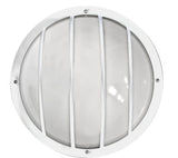 Dabmar Lighting W8310-L9-27K-W white outdoor wall light fixture