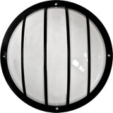 Dabmar Lighting W8310-L9-40K-B black outdoor wall light fixture