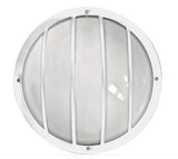 Dabmar Lighting W8310-W white outdoor wall light fixture