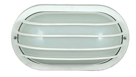Dabmar Lighting W8410-L9-27K-W white outdoor wall light fixture