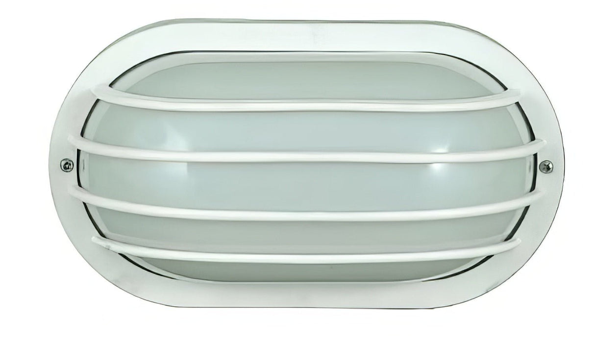 Dabmar Lighting W8410-L9-27K-W white outdoor wall light fixture