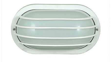 Dabmar Lighting W8410-W white outdoor wall light fixture