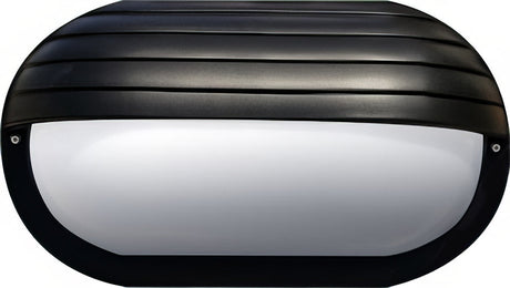 Dabmar Lighting W8510-L9-27K-B black outdoor wall light fixture