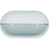 Dabmar Lighting W8510-W white outdoor wall light fixture