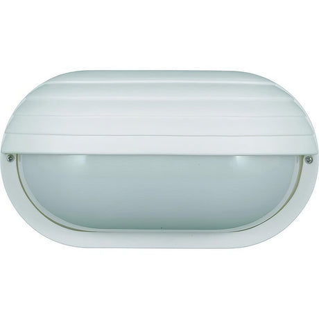 Dabmar Lighting W8513-W white outdoor wall light fixture
