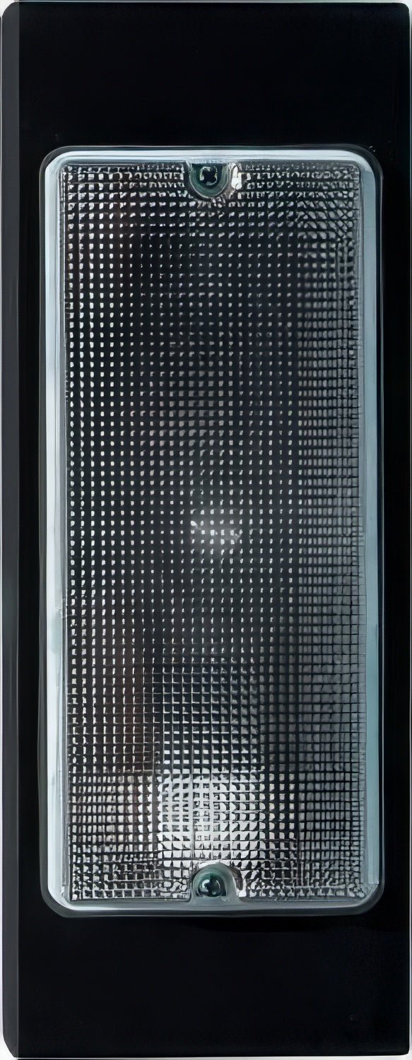 Dabmar Lighting W9300-L12-30K-B black outdoor wall light fixture
