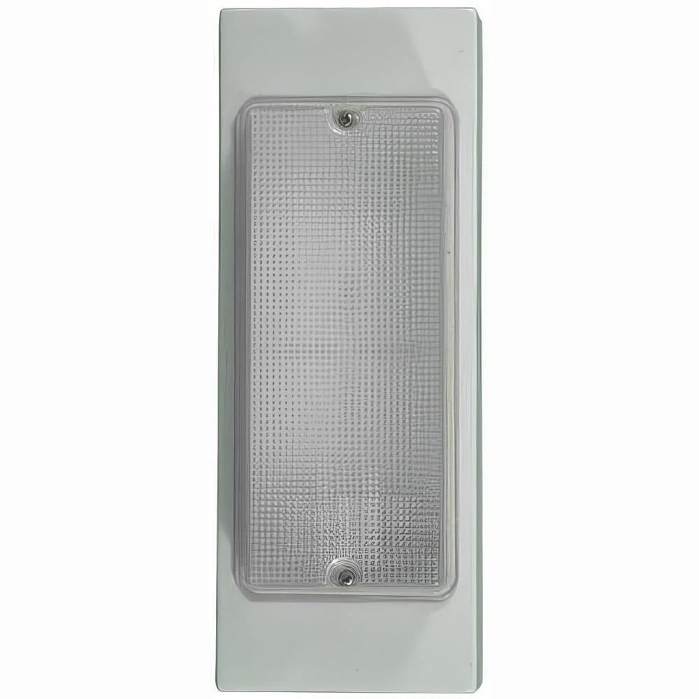Dabmar Lighting W9300-L12-40K-W white outdoor wall light fixture