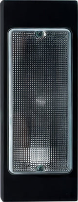 Dabmar Lighting W9300-L12-50K-B black outdoor wall light fixture