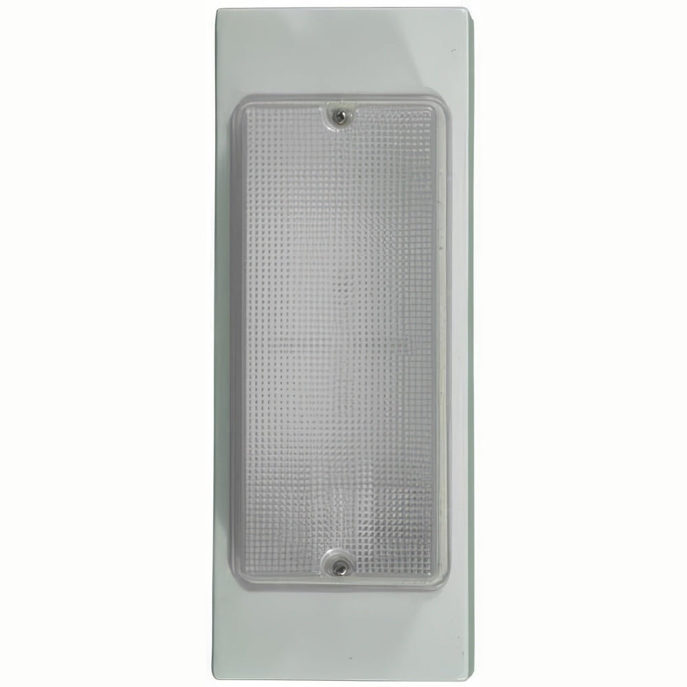 Dabmar Lighting W9300-L12-50K-W white outdoor wall light fixture