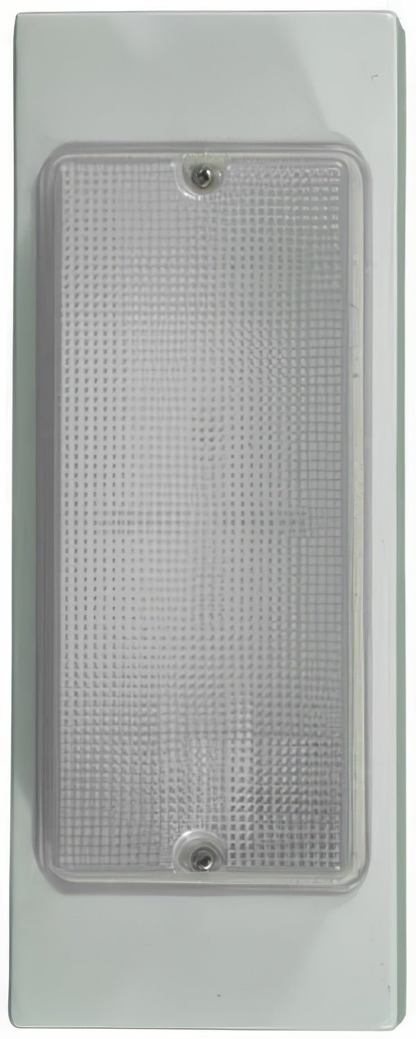Dabmar Lighting W9300-L12-50K-W white outdoor wall light fixture