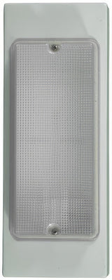 Dabmar Lighting W9300-L12-50K-W white outdoor wall light fixture