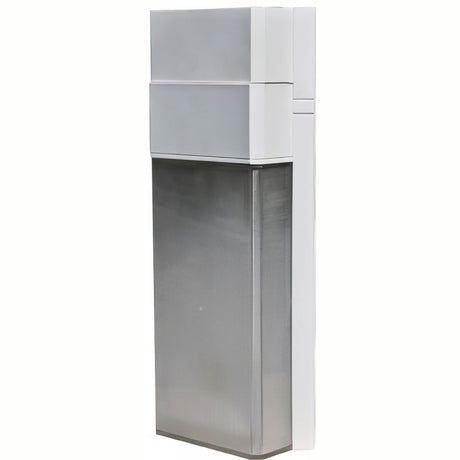 Dabmar Lighting W9413-L5-30K-W white outdoor wall light fixture