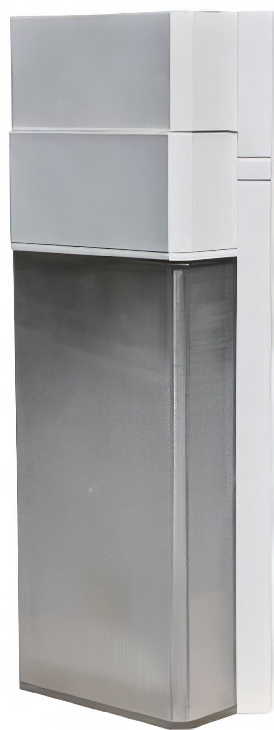 Dabmar Lighting W9413-L5-30K-W white outdoor wall light fixture