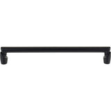 Top Knobs TK3138BLK Florham 12" Center to Center Appliance Pull Flat Black