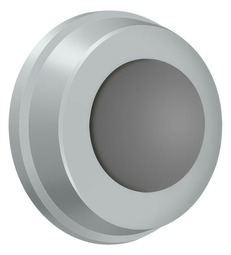 Deltana WB100U26D satin chrome wall mount door stop