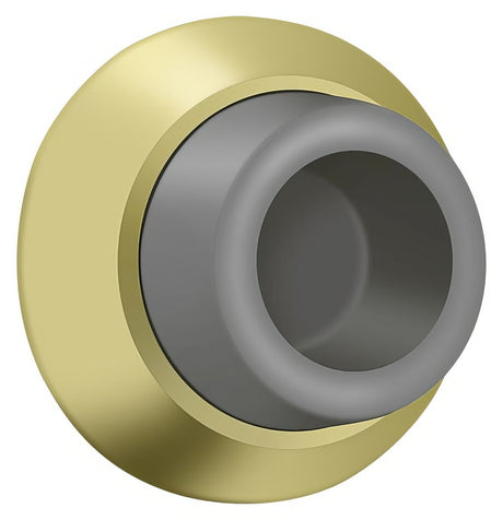 Deltana WB178U3 polished brass wall mount door stop