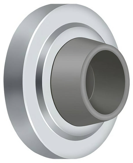 Deltana WB238U26 polished chrome wall mount door stop