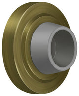 Deltana WB238U5 antique brass wall mount door stop