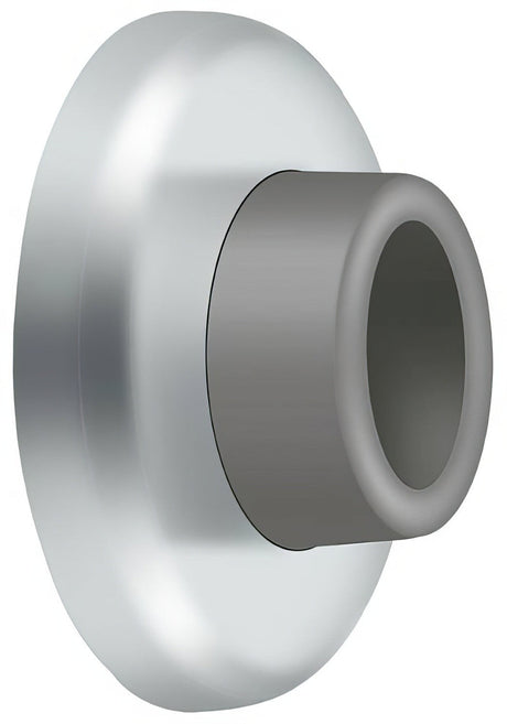 Deltana WB250U26 polished chrome wall mount door stop