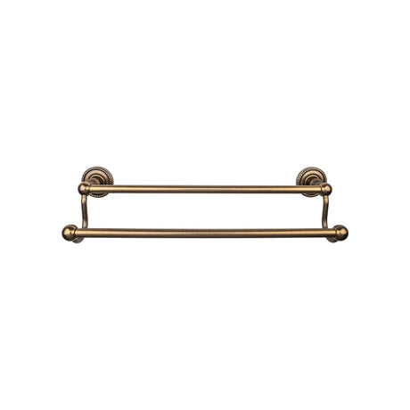 Top Knobs ED11GBZF TOP BATH (R) Edwardian Bath Double 32 1/2" Wall Mounted Towel Bar German Bronze
