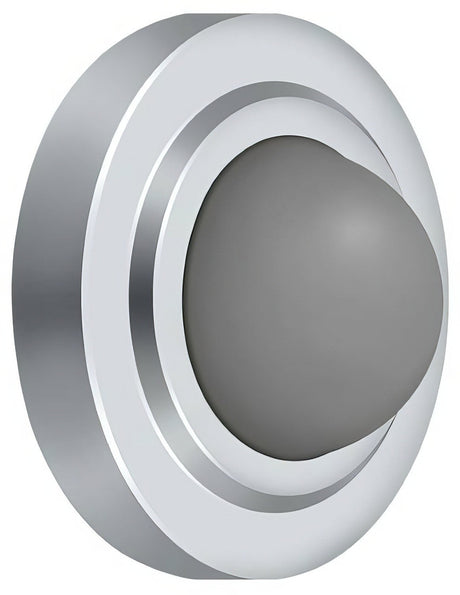 Deltana WBC238U26 polished chrome wall mount door stop
